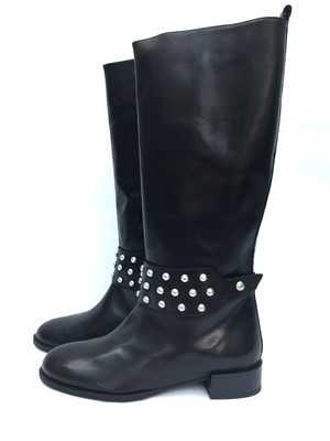 zara boots studs