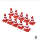 10PCS Mini Traffic Cone Toy Set – Kids Construction Party & Training Props