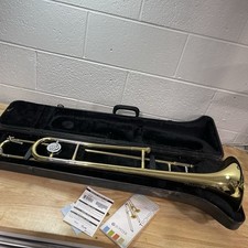 Jupiter Trombone 332L Student Orchestra Instrument with Mouthpiece and Case