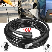 10M Replacement High Pressure Washer Hose Heavy Duty M22 M14 Jet Power Wash Pipe
