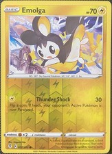 Emolga 057/203 Swsh07: Evolving Skies Reverse Holo - Pokémon Card