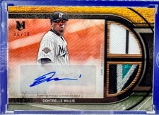 2025 Topps Museum Dontrelle Willis SSP Patch Autograph 06/10 Florida Marlins