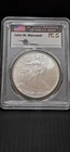 2006 $1 SILVER EAGLE PCGS GEM UNCIRCULATED JOHN MERCANTI SIGNED FLAG LABEL
