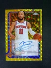 2025-26 Topps Chrome Jalen Brunson Autograph Auto Gold Geometric /50