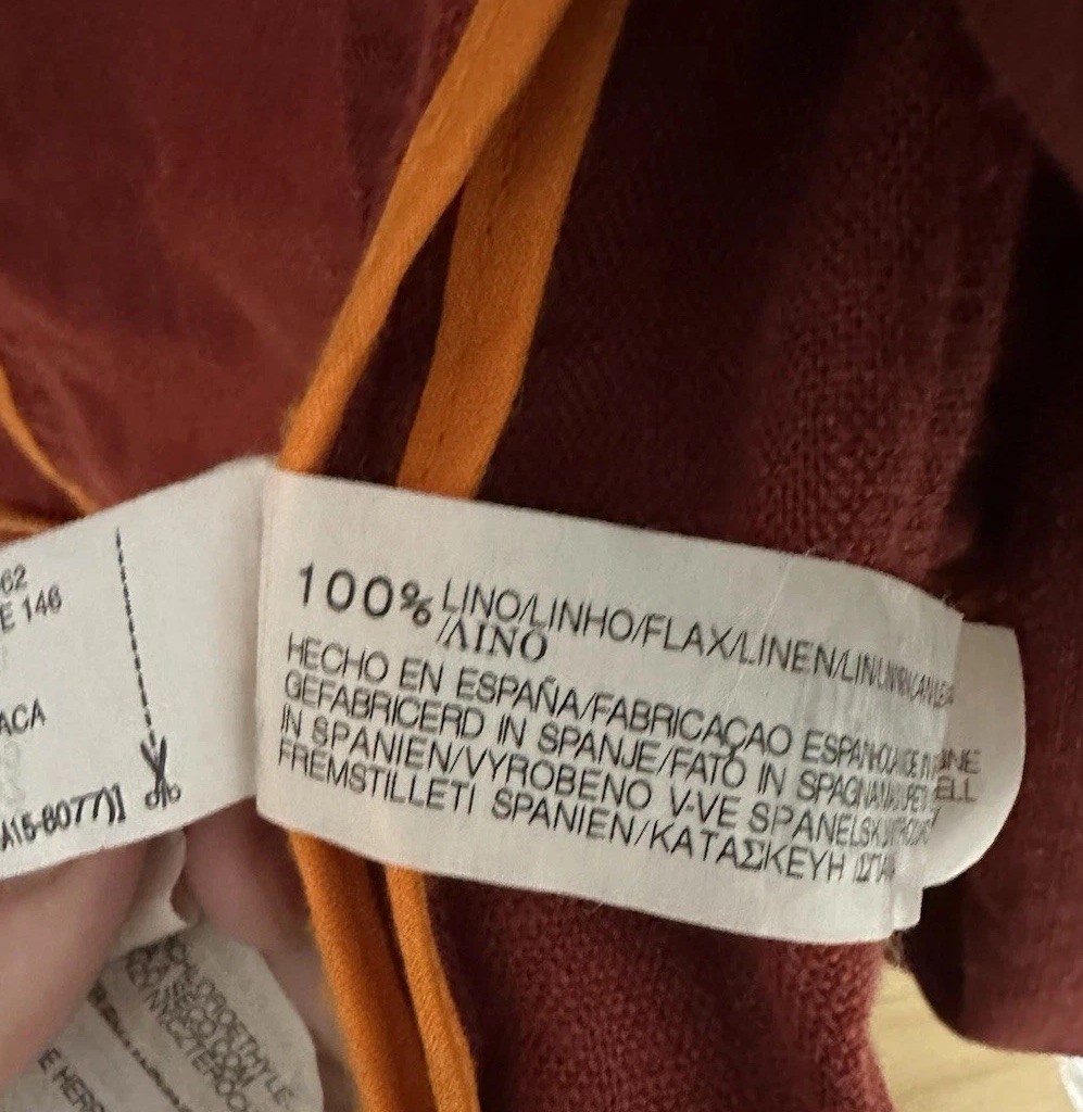 ZARA Basic, Women’s Rust Jacket Blazer Collared L… - image 6