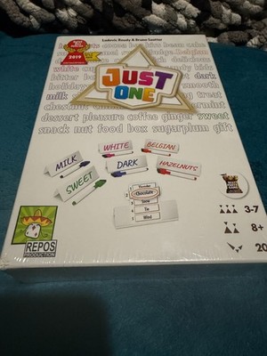 Just One Game (New Sealed) 3 -7 Players / 8+ Ages and UP Fun Game
