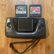Sega Game Gear Console & Games Bundle Fully Working & Fully Recapped Inc Sound
