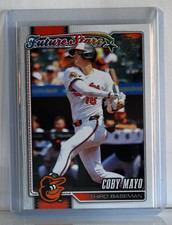 2025 Topps Series 1 Coby Mayo Future Stars #72 – Orioles