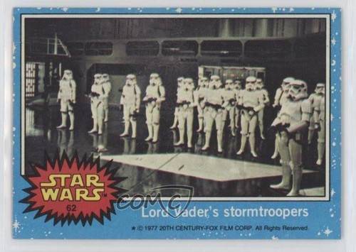 1977 Topps Star Wars #62 Lord Vader's stormtroopers — Raw