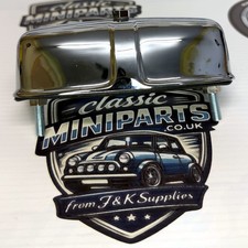 CLASSIC MINI MK1 / MK2 REAR NUMBER PLATE LIGHT/ LAMP - CHROME - BHA4153  (METAL)