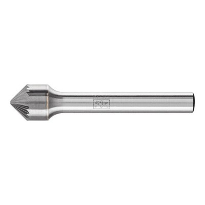 PFERD TOOLS Hartmetall Frässtift Kegelsenk KSK 90° Ø 10x05 mm Schaft-Ø 6 mm Z3