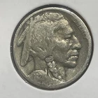 1921 5C Buffalo Nickel F3985 Some Horn Visible