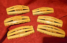 Vintage Bamboo Serving  Dishes, Set Of 6