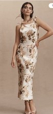 Reformation Women’s Floral Silk Aden Dress Size XS