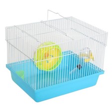 YML AH166BL Single Story Dwarf Hamster Cage Blue