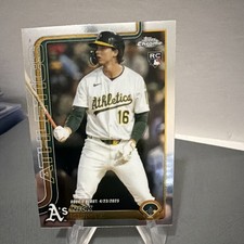 Topps 2025 Chrome Update Nick Kurtz Rookie Debut Base #USC180 Athletics