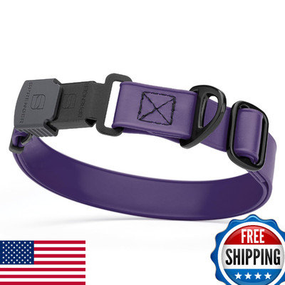 Dogline Biothane Waterproof Dog Collar Herm Sprenger Stainless Steel Quick Relea