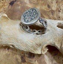 Handmade 925 Signet Celtic Style Vintage Ring...