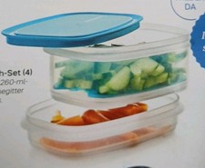 Tupperware Junior-Cool'N Fresh-Set, 4-teilig, Verschiedene Farben Neu & OVP