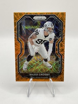 2020 Panini Prizm - Maxx Crosby #136 Lazer Prizm
