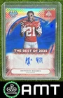 2025 Bowman Best University Football Blue Refractor Anthony Rogers #BOA-AR