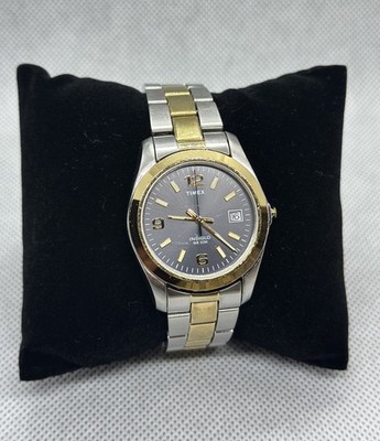 Timex L8 Indiglo Base Metal Bezel Stainless Steel Back Water Resistant 30m