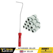 ProDec Long Extended Painters Stick Mini Paint 4" Roller Frame 10 x Mini Covers