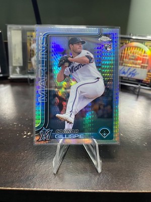 2025 Topps Chrome - Connor Gillispie #26 Prism Refractor (RC)