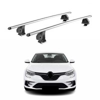 Alu DachträGer FüR Renault Megane Iv SchräGheck Kombi 2016-2024 5TüR TÜV Silber