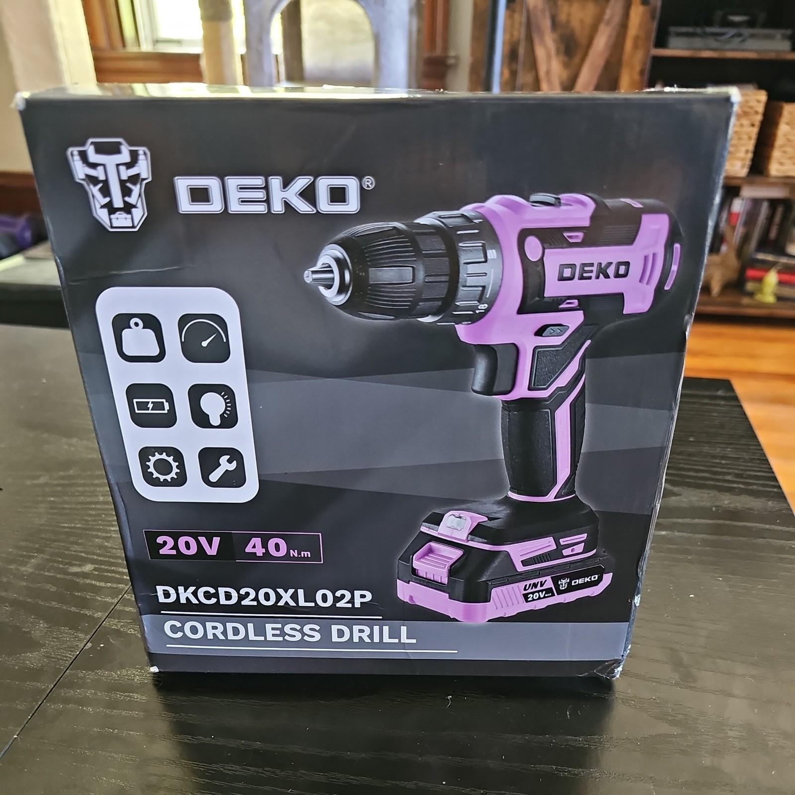 20v - Electric Power Drill Set Tool For Women | Allucan