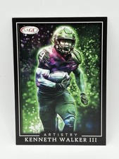 KENNETH WALKER III 2022 SAGE ARTISTRY #ART-KWIII SEATTLE SEAHAWKS