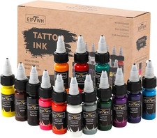 14 Colors Tattoo Ink Set,15Ml 1/2Oz Tattoo Ink Colors Set