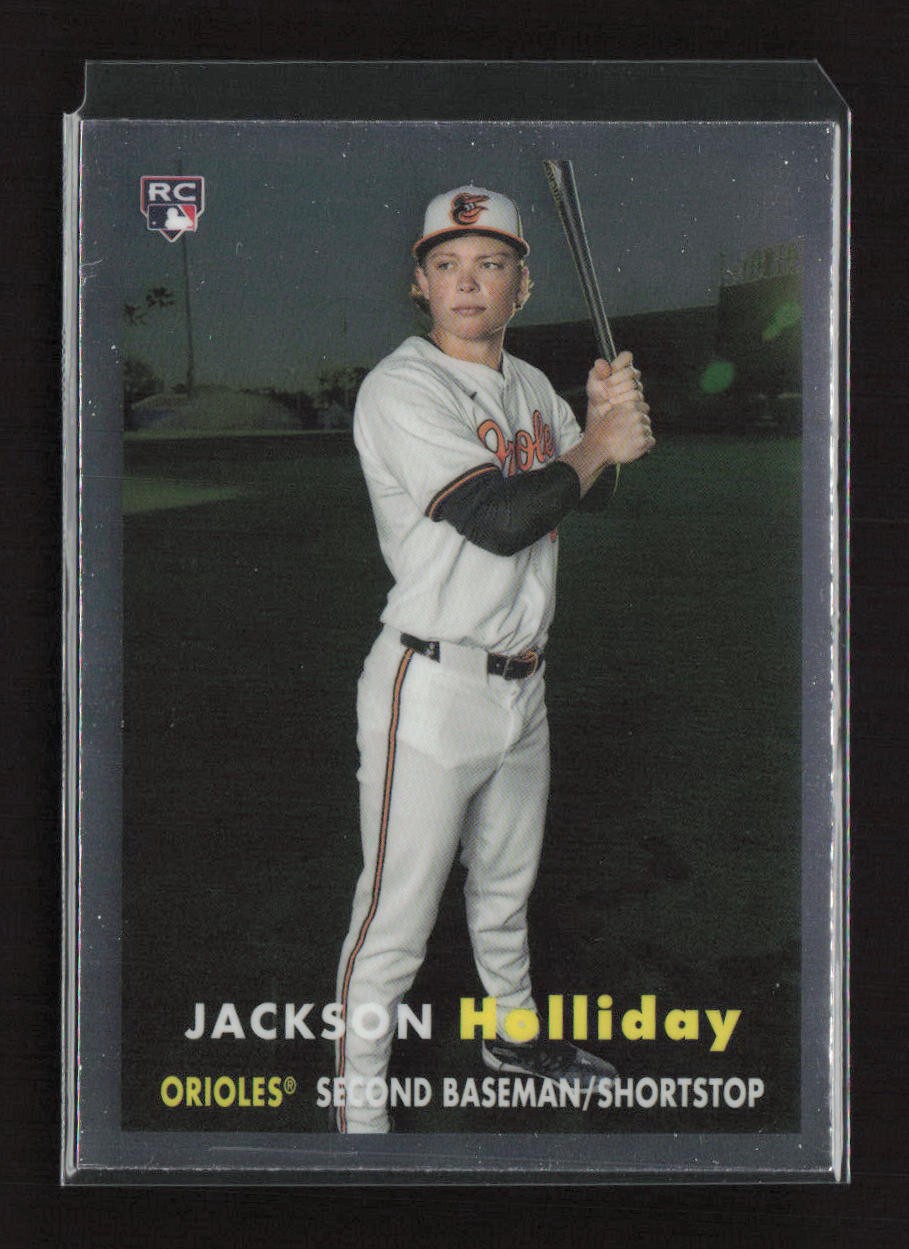 2024 Topps Chrome Lids x Mitchell & Ness #1 Jackson Holliday Baltimore Orioles