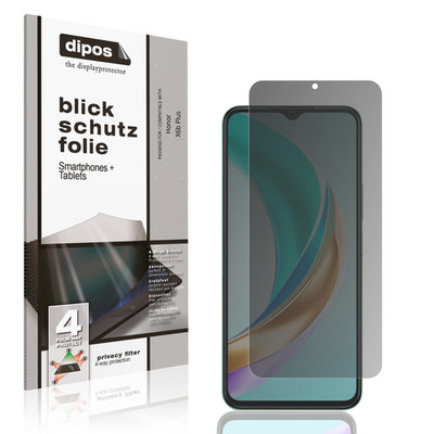 Blickschutzfolie für Honor X6b Plus matt Schutzfolie Folie Display Schutz dipos