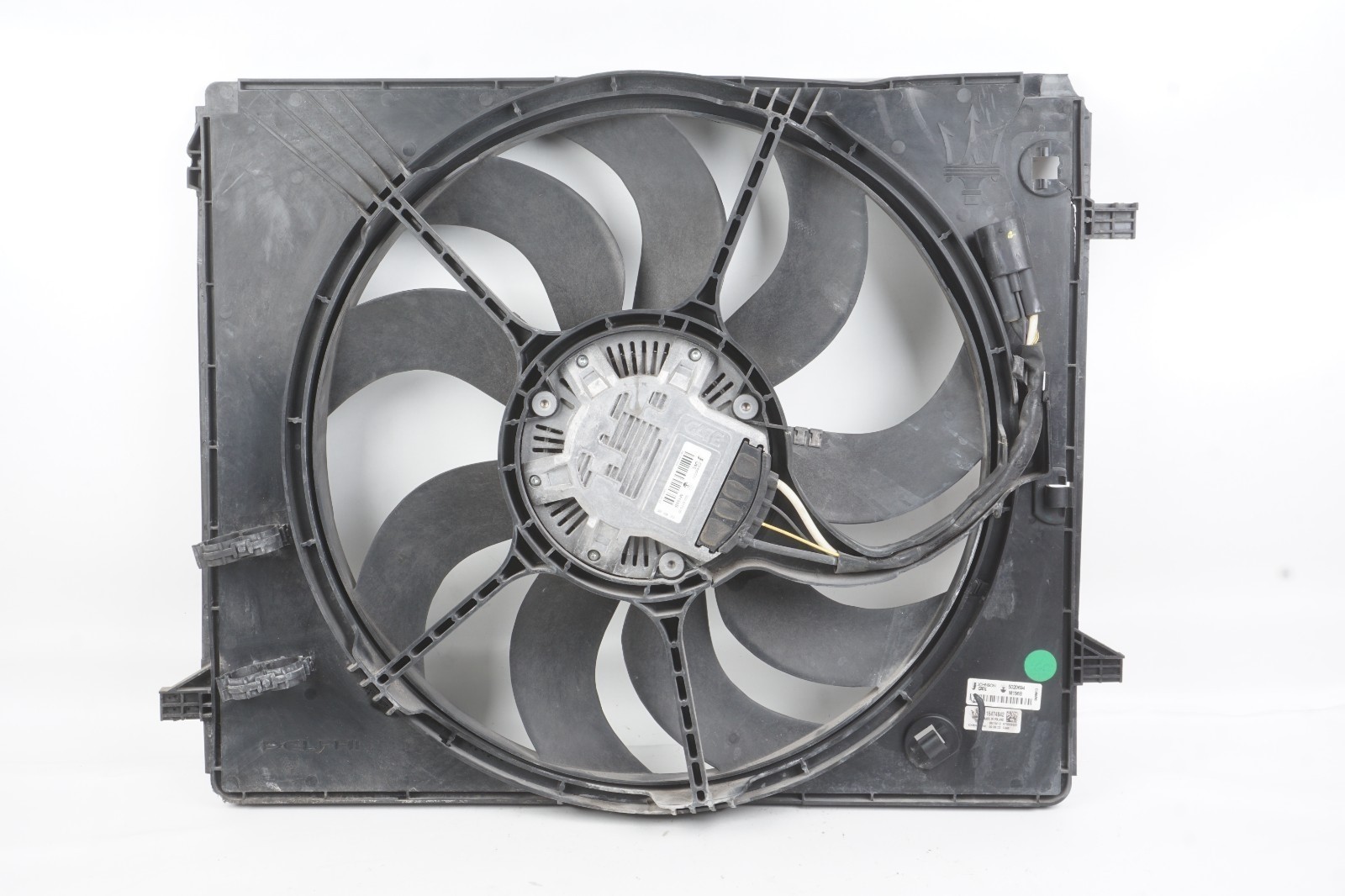 14-17 Maserati Ghibli M157 3.0 V6 Radiator Cooling Fan & Shroud OEM