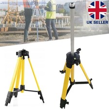 Telescopic Laser Level Tripod Adjustable Tripod Telescoping Pole Lightweight UK
