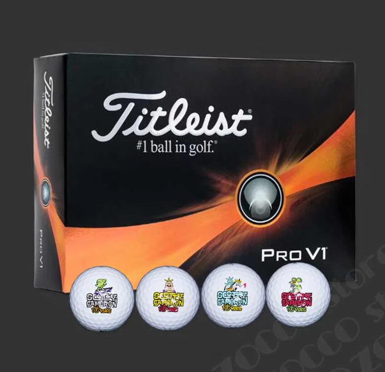Scotty Cameron Titleist Pro V1 1 Dozen California Gallery 10th