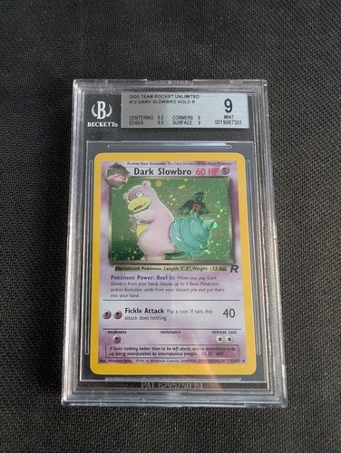 Dark Slowbro (Unlimited) graded BGS 9 for sale on eBay