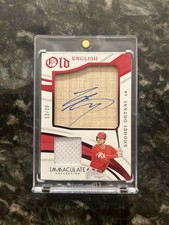 Shohei Ohtani 2019 Panini Immaculate Relic Auto 12/20