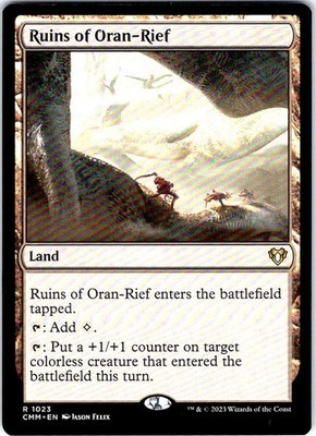 Ruins of Oran-Rief 1023 Rare Commander Masters Magic: The Gathering Near Mint