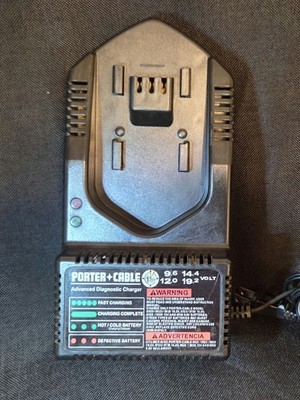 Porter Cable 8924 19.2V Battery Charger Fast 9.6 19.2V Tested OEM
