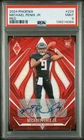 2024 PHOENIX - MICHAEL PENIX JR RED AUTO /99 REDEMPTION PSA 9 🔥 RC #229