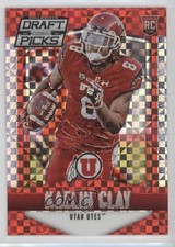 2015 Panini Prizm Collegiate Draft Picks Red Power Prizm Kaelin Clay #249 0a1