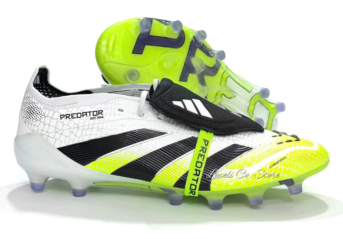 シューズ PREDATOR ELITE FT AG 9 Adidas Predator Elite FT AG Cleats White Black JS0945 Mens 7