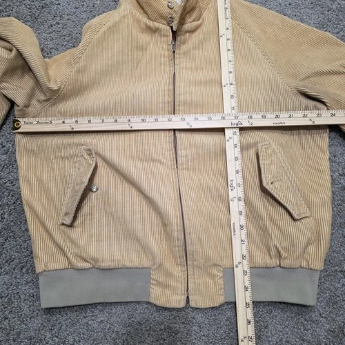 Vintage Baracuta G9 Van Heusen Harrington Corduroy Jacket 1970’s Plaid L 44 Rare image 8