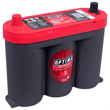 Optima RedTop RT S 2.1 6V 50Ah 815A AGM Batteria Avviamento Start Stop Red