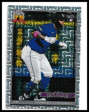 2026 Topps Series 1 Yanquiel Fernandez 1991 Silver Pack Mojo Rookie #91C-40
