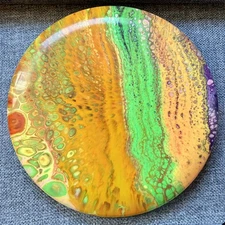 Discraft Disc Golf Luna Rainbow Bottom Stamp Paul McBeth ESP New Custom Dyed