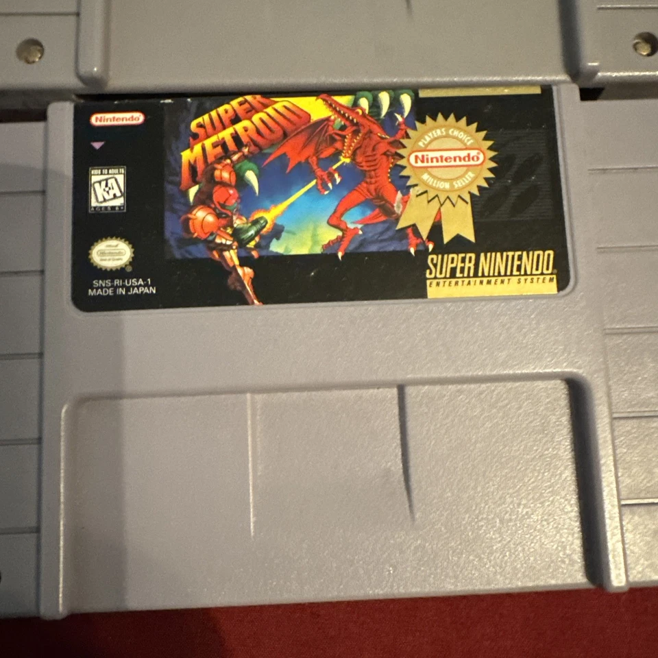Lot Of 6 SNES Games Super Metroid, Super Mario Allstars, Zelda LTTP And More - Image 3 of 4