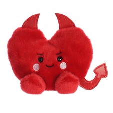 Aurora Palm Pals Klaus Heart Stuffed Animal, 5" Pocket-Sized Collectible
